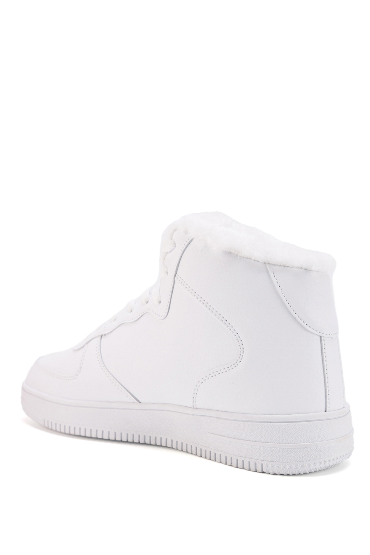 INT-SAMOS-KRK-3PR Beyaz Erkek High Sneaker - Görsel 4