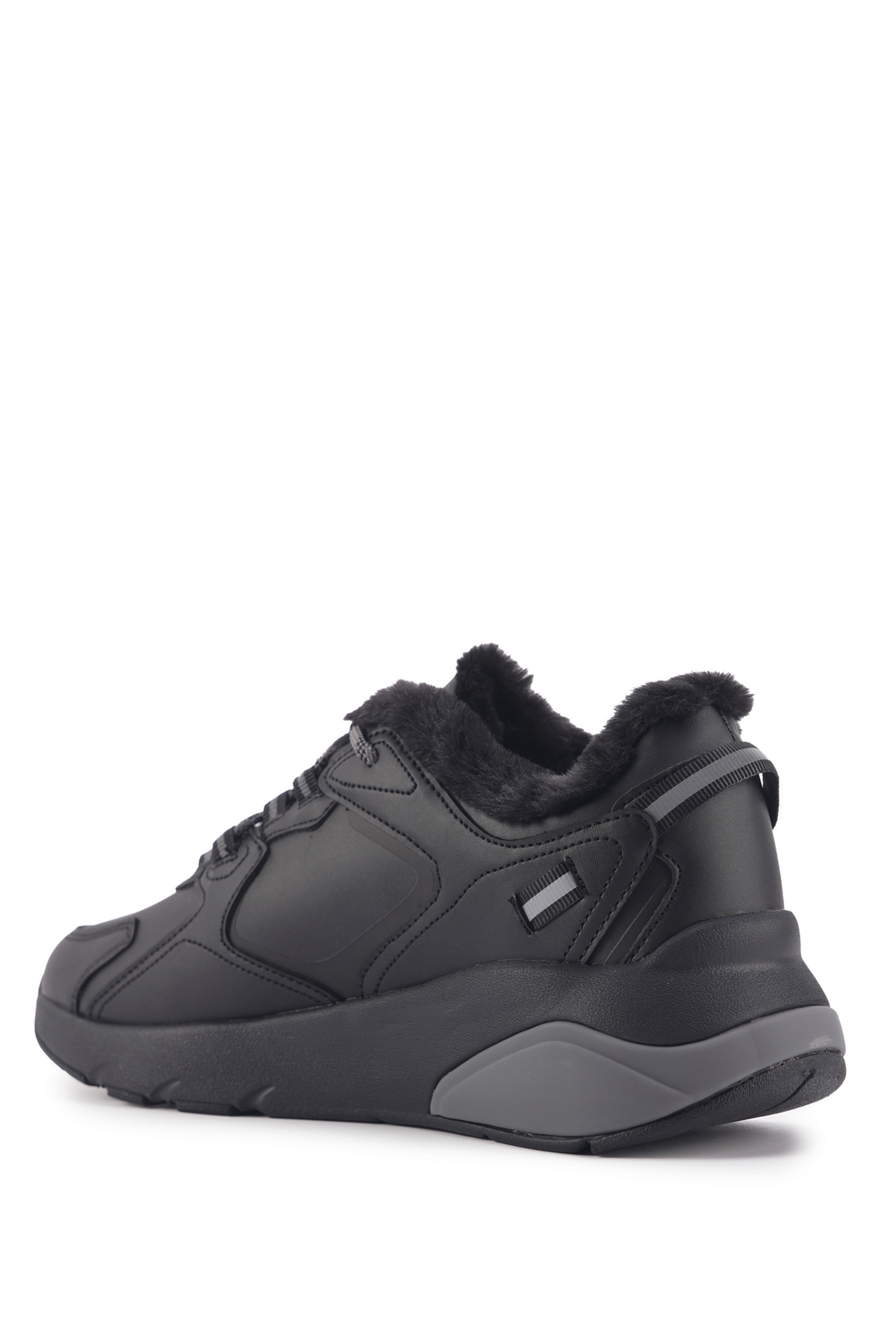 INT1123K006-KRK 3PR Siyah Erkek Spor Ayakkabı - Görsel 4