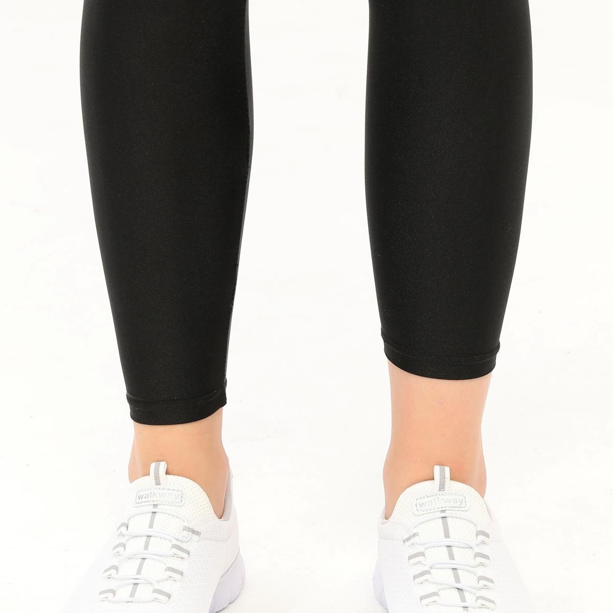 Flexible Beyaz-Gümüş Kadın Spor Ayakkabı - Görsel 3