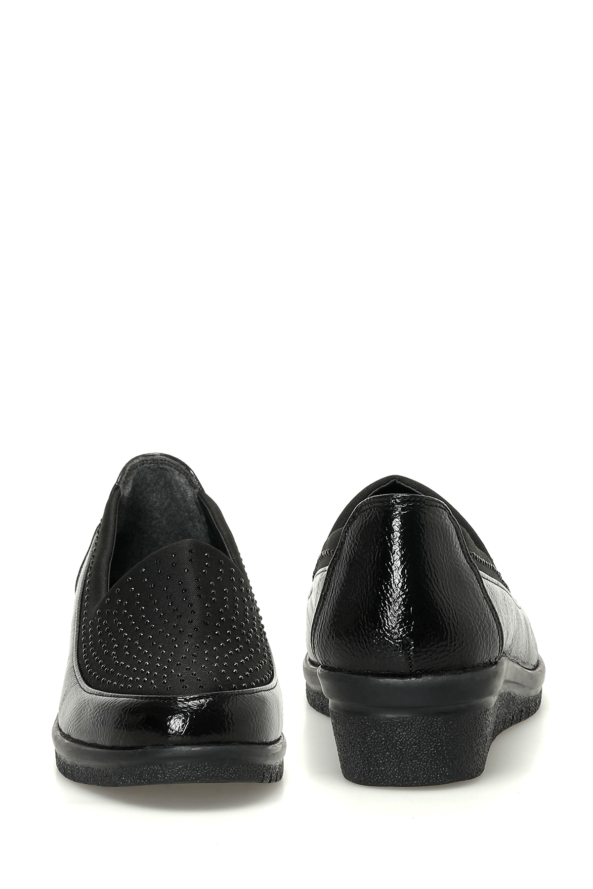 165033.TZ3PR Siyah Kadın Dolgu Ayakkabı - Görsel 6