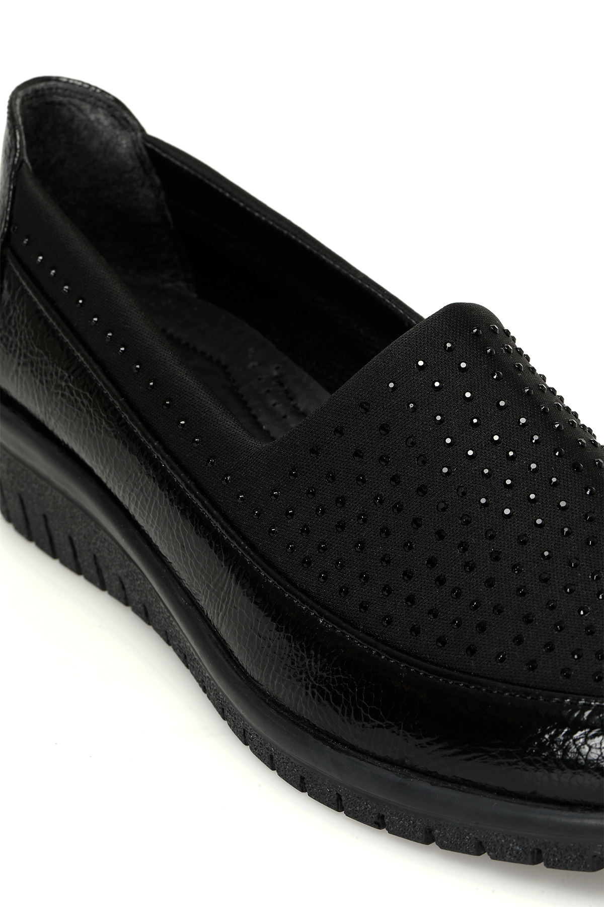 165033.TZ3PR Siyah Kadın Dolgu Ayakkabı - Görsel 8