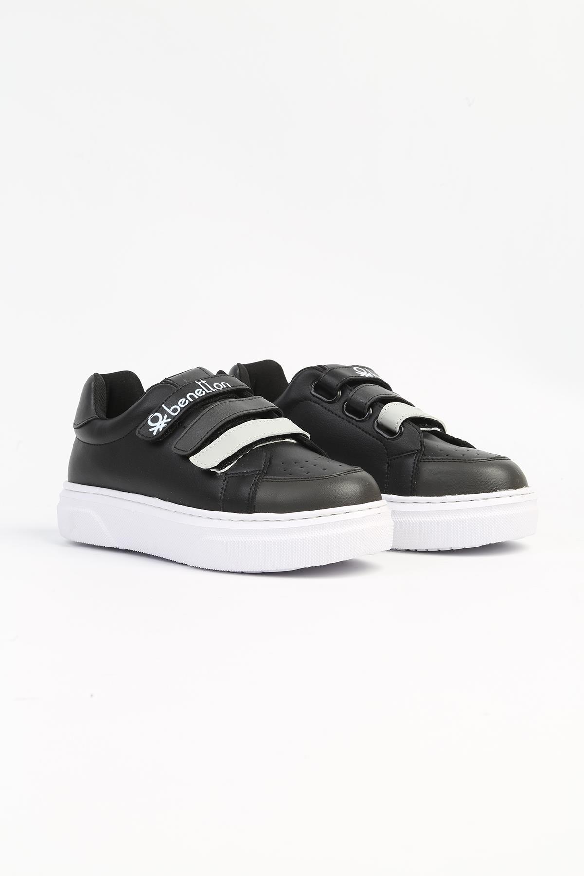 ® | BN-31112 - 3826 Siyah - Çocuk Spor Ayakkabı - Görsel 3