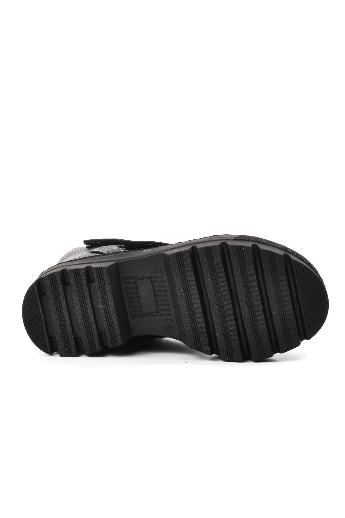 Arz 2301004-P Siyah İçi Kürklü Çocuk Bot - Görsel 6