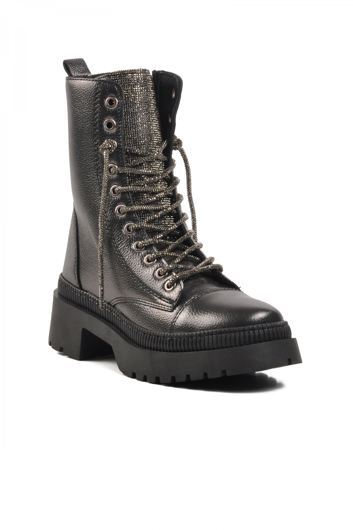 378085 Platin İçi Polarlı Kadın Postal Bot - Görsel 4