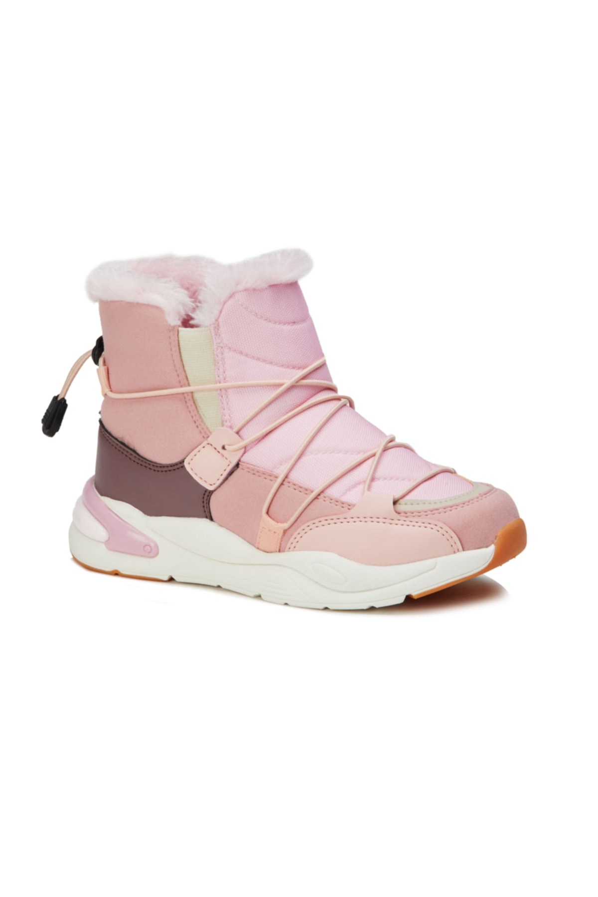 VİCCO Pablo Kürklü Kız Çocuk Pudra Bot - Görsel 3