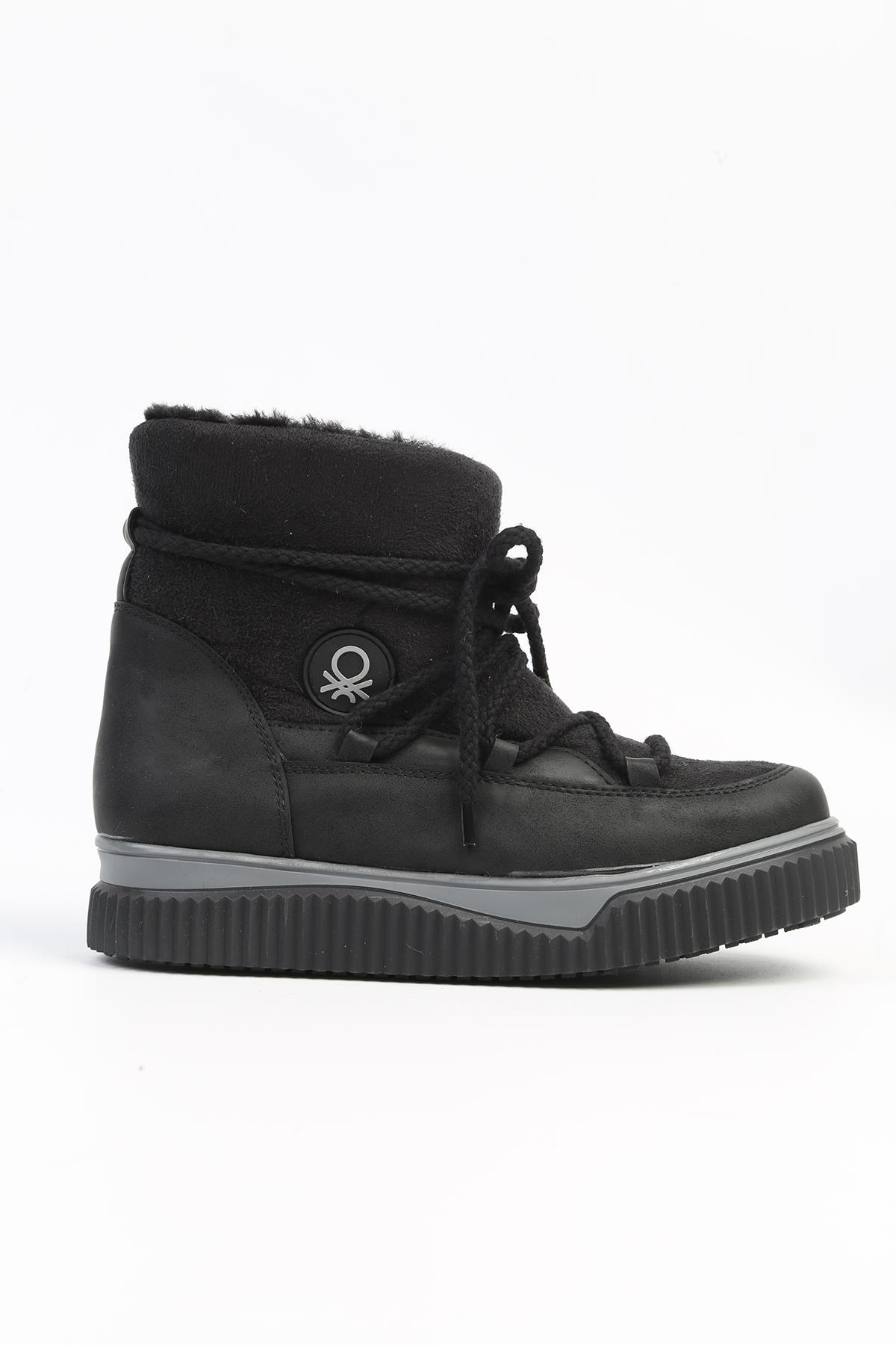 ® | BN-50041 - 3256 Siyah - Kadın Bot - Görsel 2