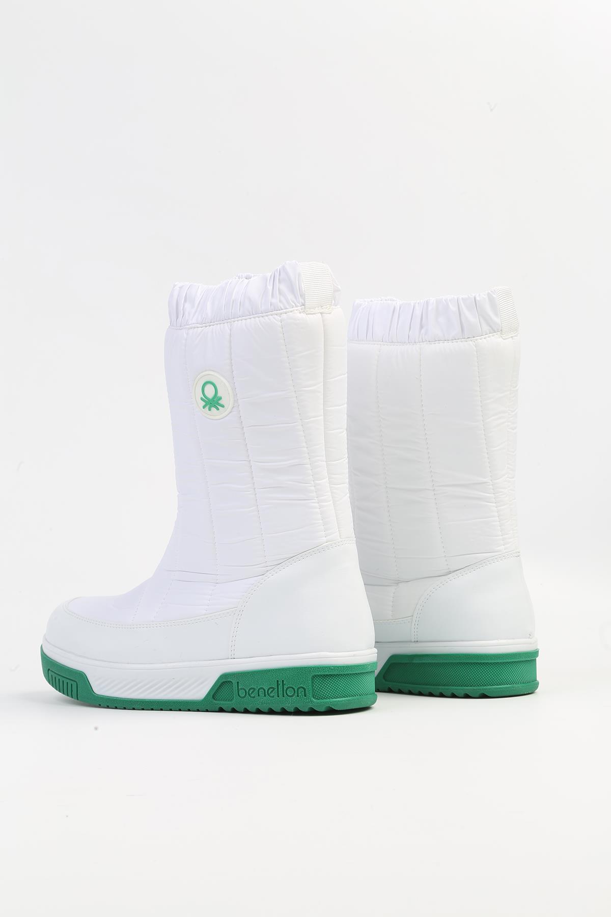 ® | BN-50039 - 3256 Beyaz - Kadın Bot - Görsel 4