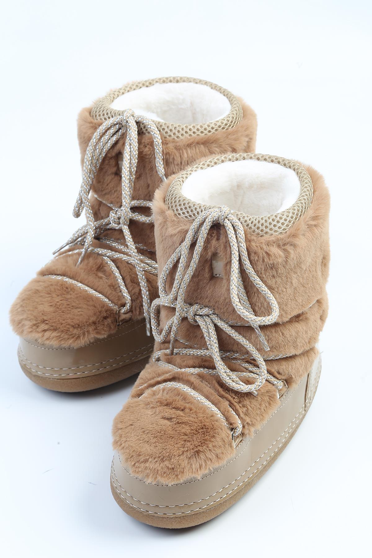 Pierre Cardin® | PC-52741- 3831 Krem - Kadın Bot - Görsel 3