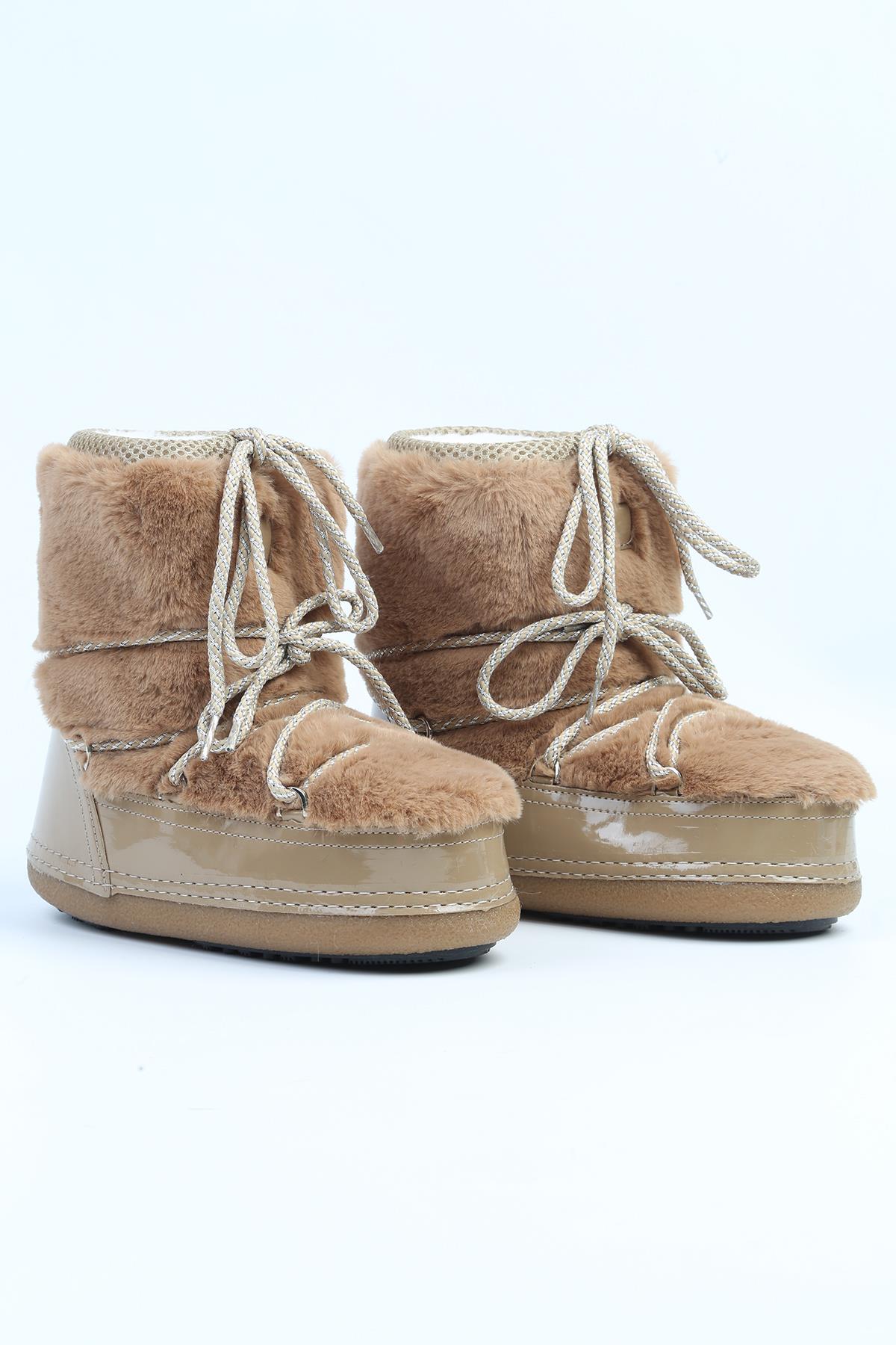 Pierre Cardin® | PC-52741- 3831 Krem - Kadın Bot - Görsel 4