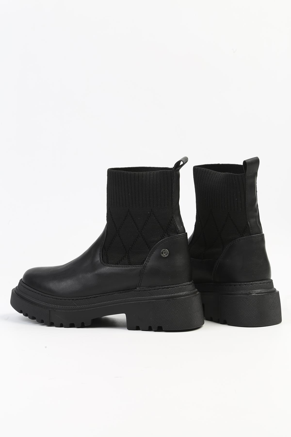 ® | PC-52561 - 3959 Siyah - Kadın Bot - Görsel 4