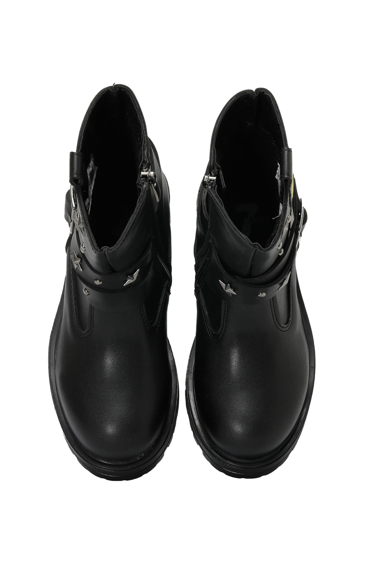 Seventeen Seventeen DORA 3PR Siyah Kız Çocuk Biker Bot Flo'da! Siyah - 5. görsel