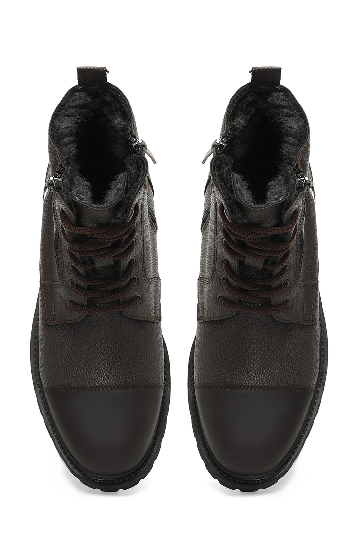 POINT 3PR Kahverengi Erkek Biker Bot - Görsel 6