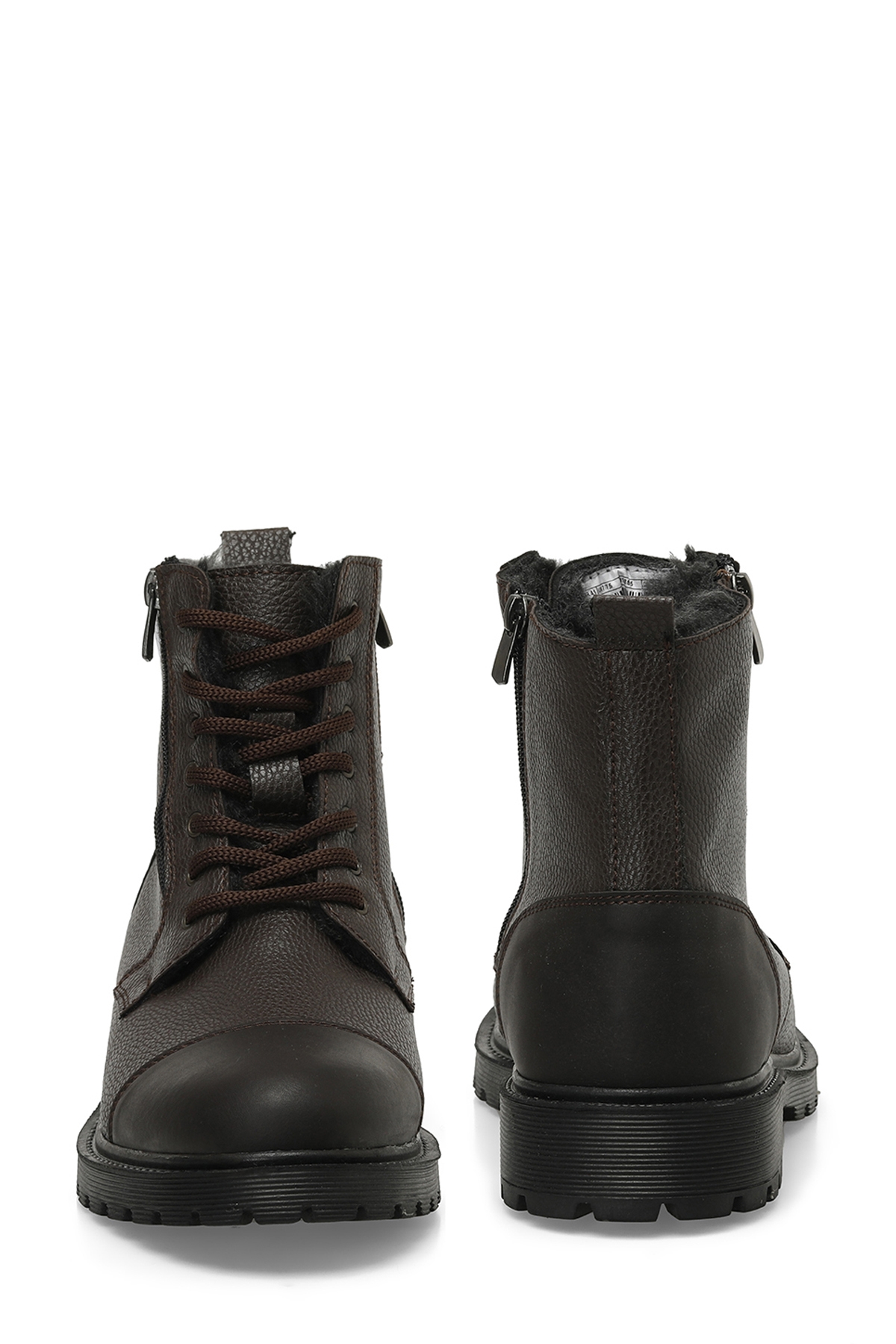 POINT 3PR Kahverengi Erkek Biker Bot - Görsel 7