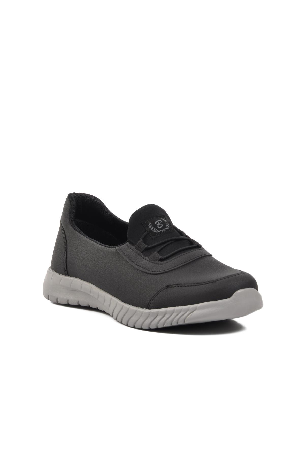 575-24K Siyah-Buz Kadın Spor Ayakkabı - Görsel 2