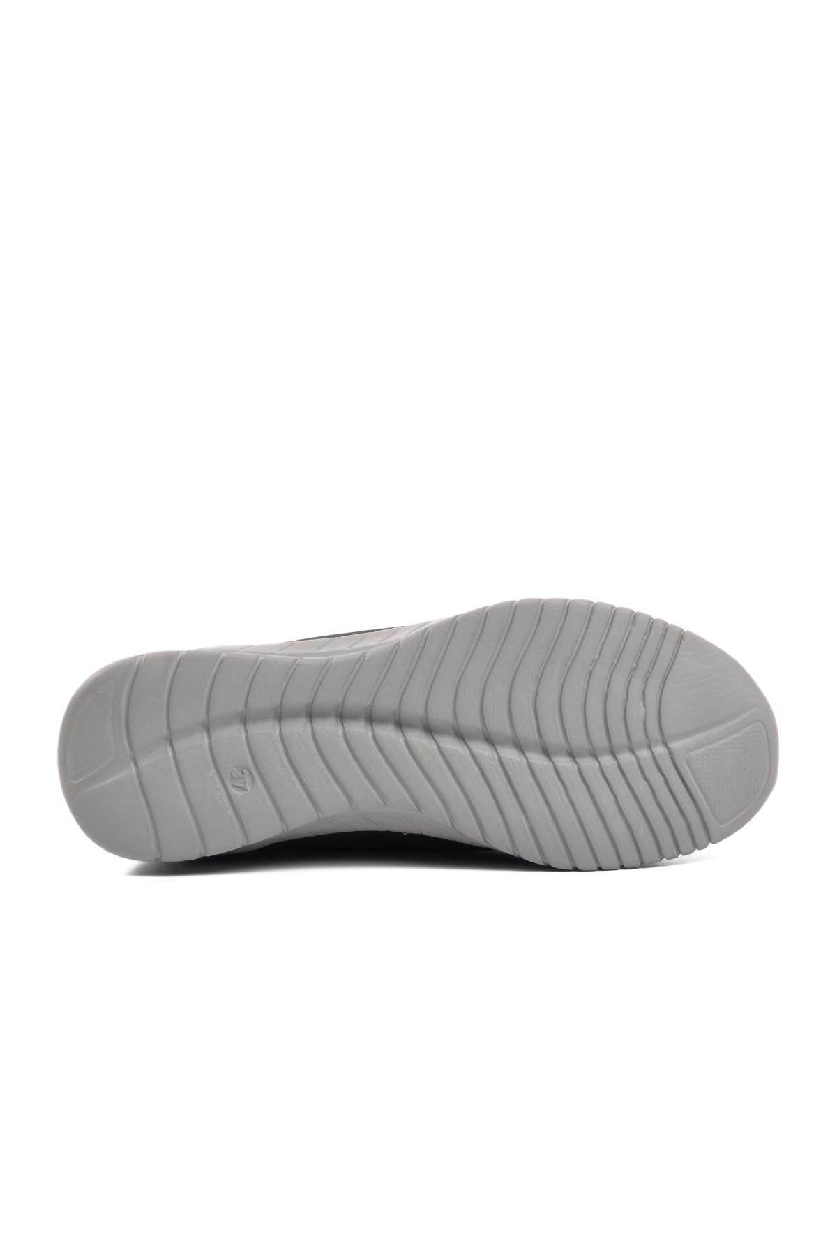 575-24K Siyah-Buz Kadın Spor Ayakkabı - Görsel 6