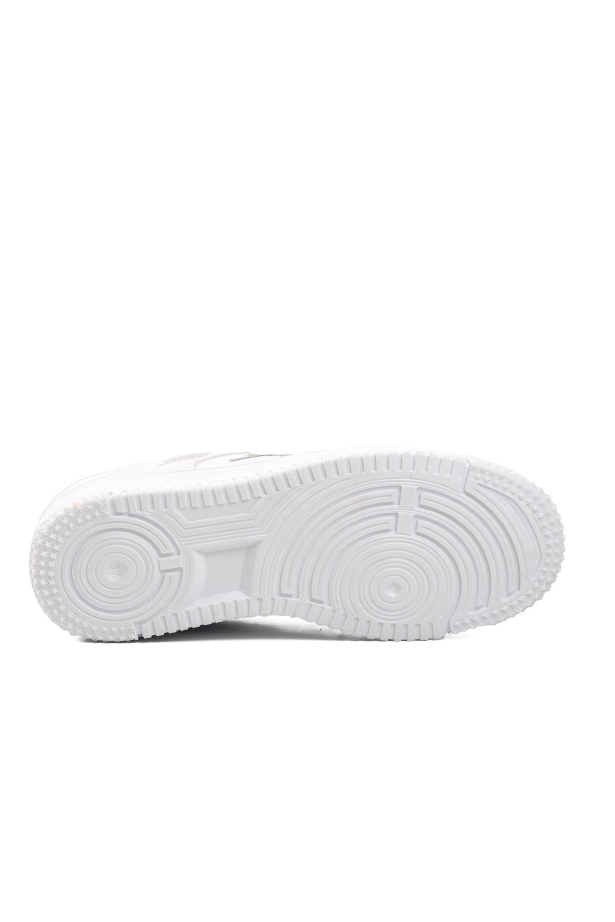 Haykat Kısa Beyaz Unisex Sneaker - Görsel 6