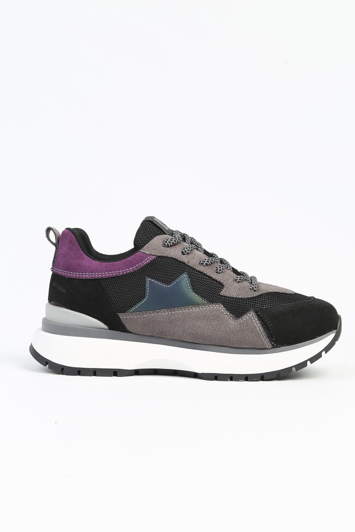 ® | PC-31404 - 3959 Siyah - Kadın Spor Ayakkabı - Görsel 2