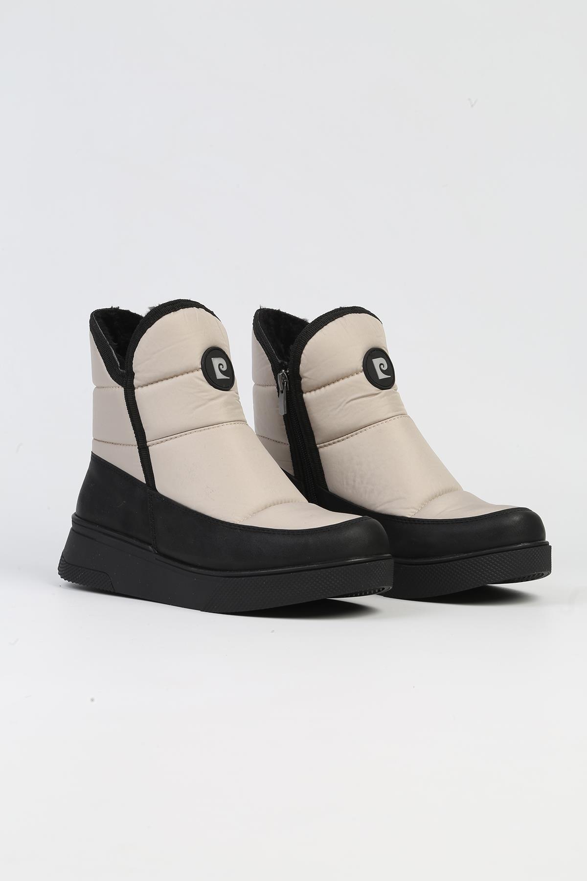 ® | PC-52594 - 3256 Bej - Kadın Bot - Görsel 3