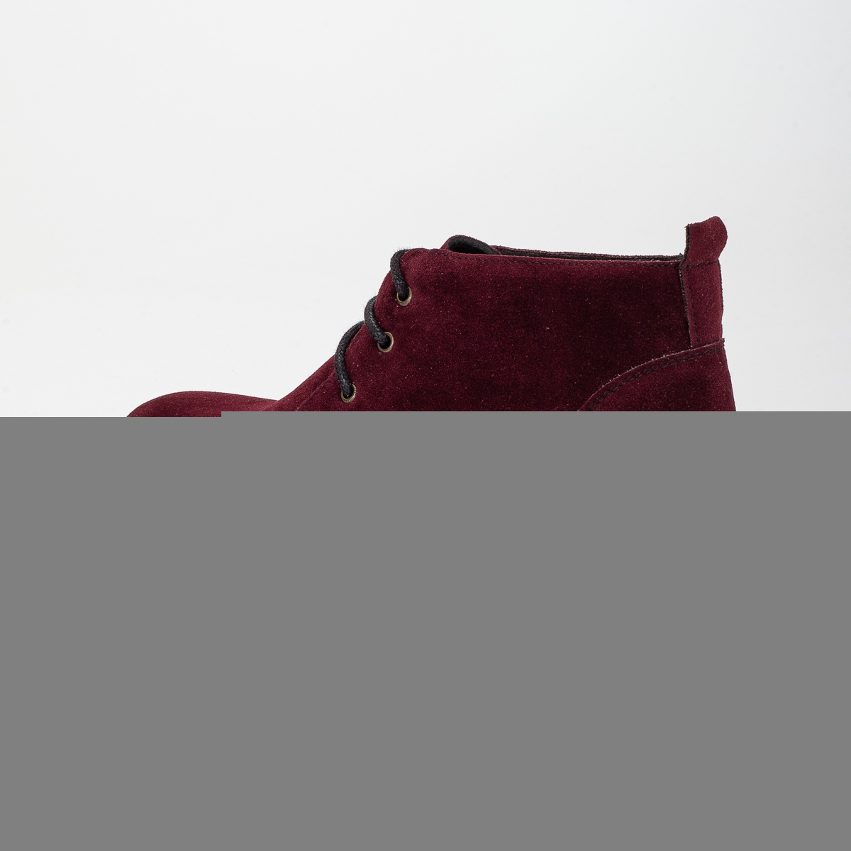 Erkek Papi Bağlı Kışlık Erkek Bot Süet Bordo - Görsel 7