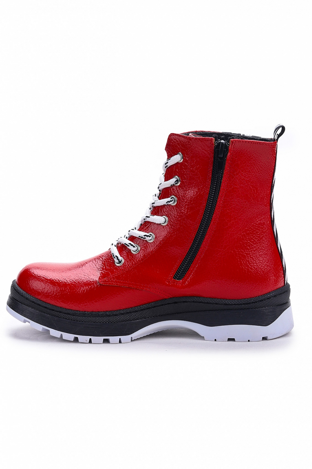 Termo Taban Kız Çocuk Bot 622 Çatlak Kırmızı - Görsel 6