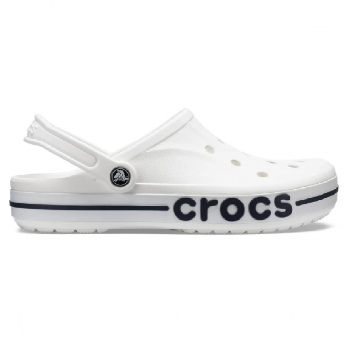 Crocs Bayaband Clog White Navy beyaz