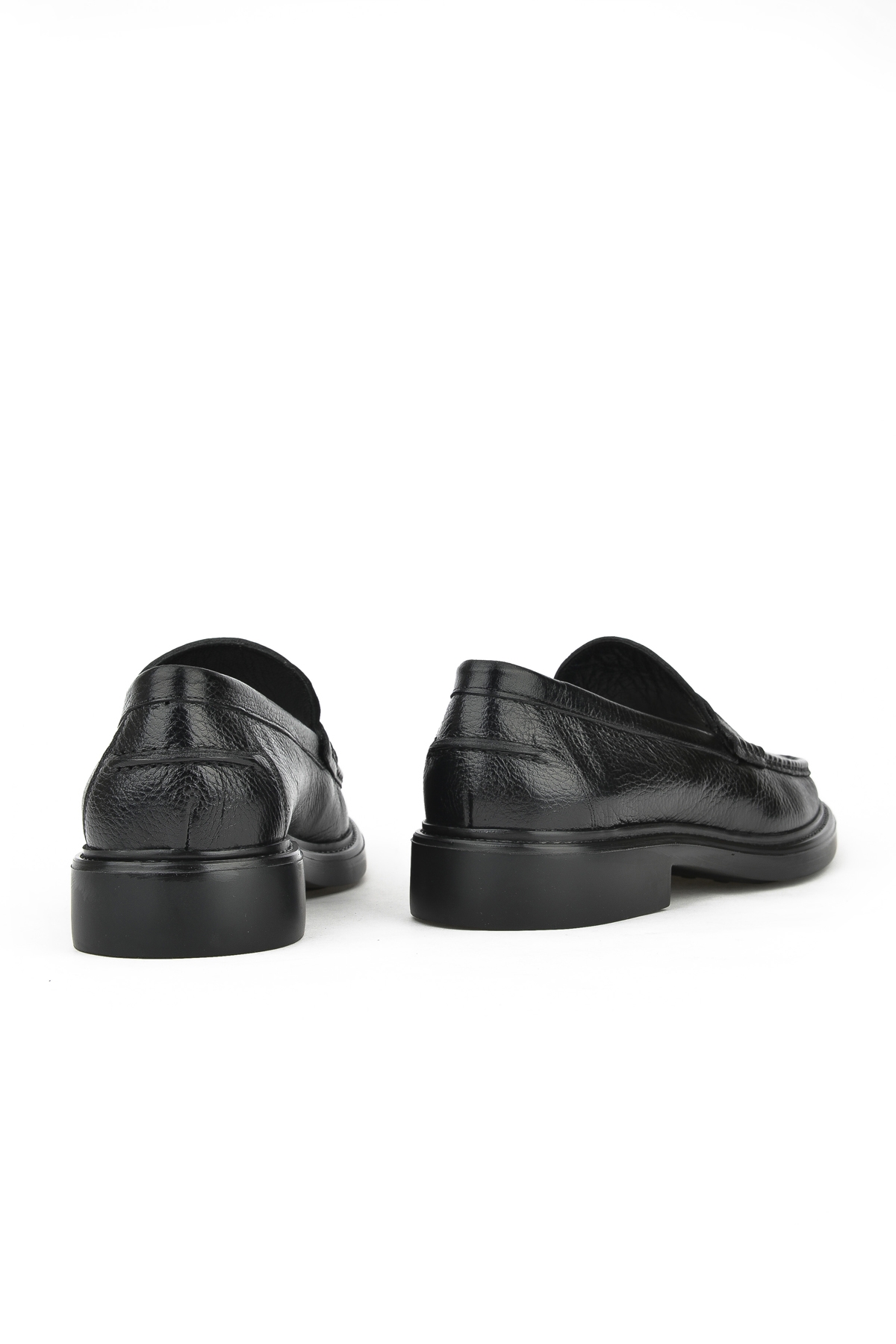 Erkek Hakiki Deri Ayakkabı 13392Z16751 Siyah - Görsel 4