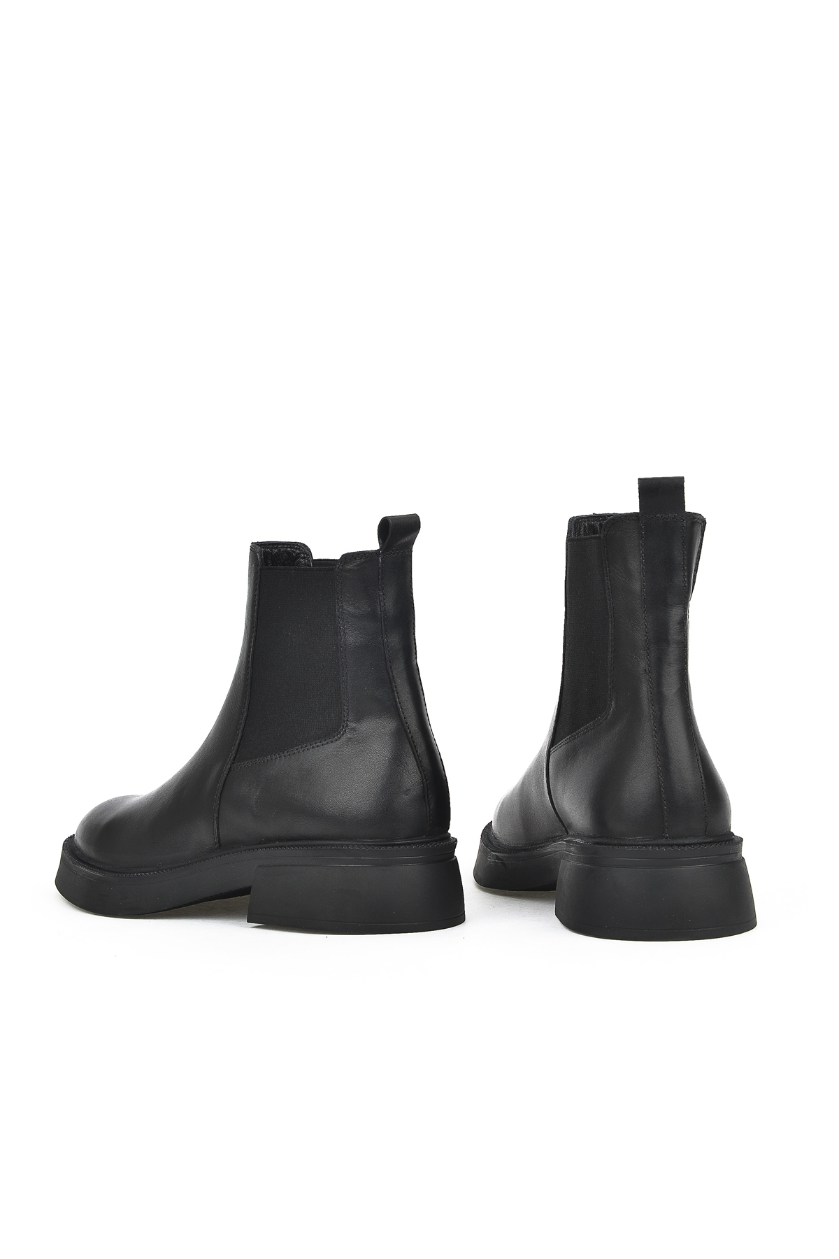 Kadın Hakiki Deri Bot 143359Z353 Siyah - Görsel 6