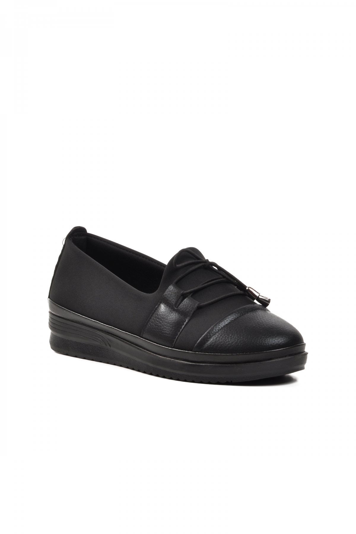 026 Siyah Simli Kadın Günlük Ayakkabı - Görsel 4