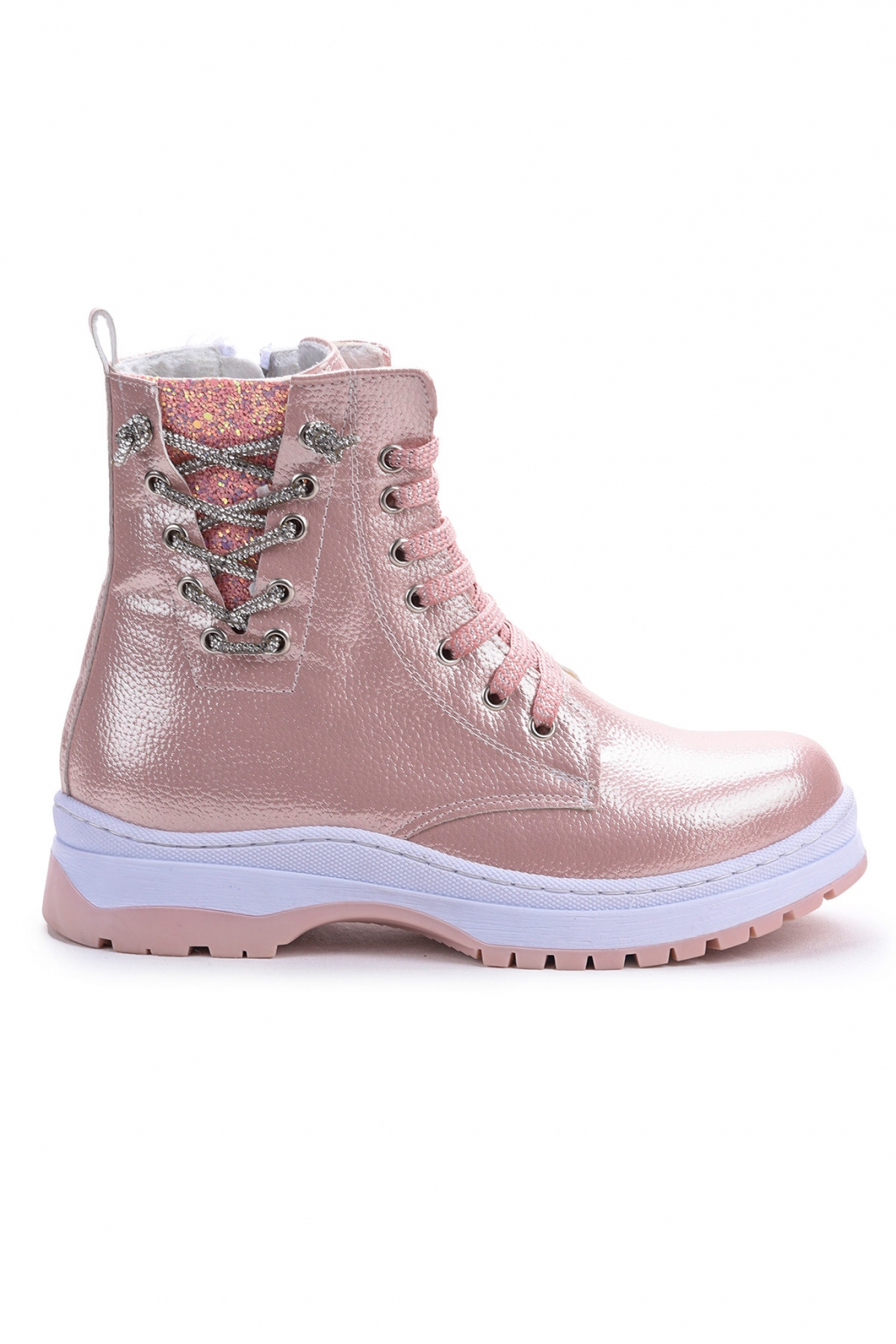 Termo Taban Kız Çocuk Bot 621 Vakko Taşlı Pudra - Görsel 5