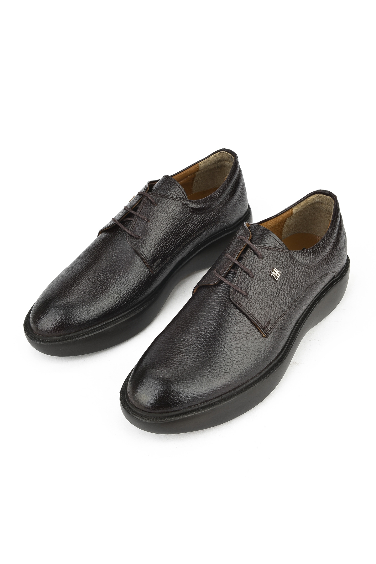 Erkek Hakiki Deri Ayakkabı 1331023Z70900 Kahve - Görsel 6