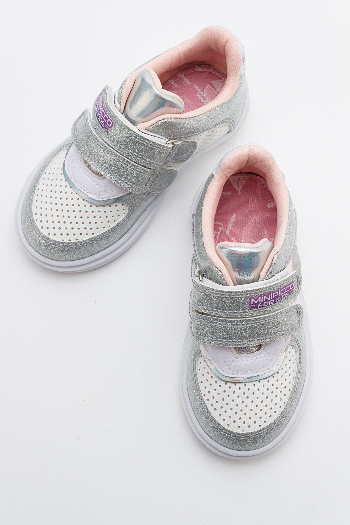Minipicco Kız Çocuk Gümüş Sneaker Ayakkabı 200933487 | Flo