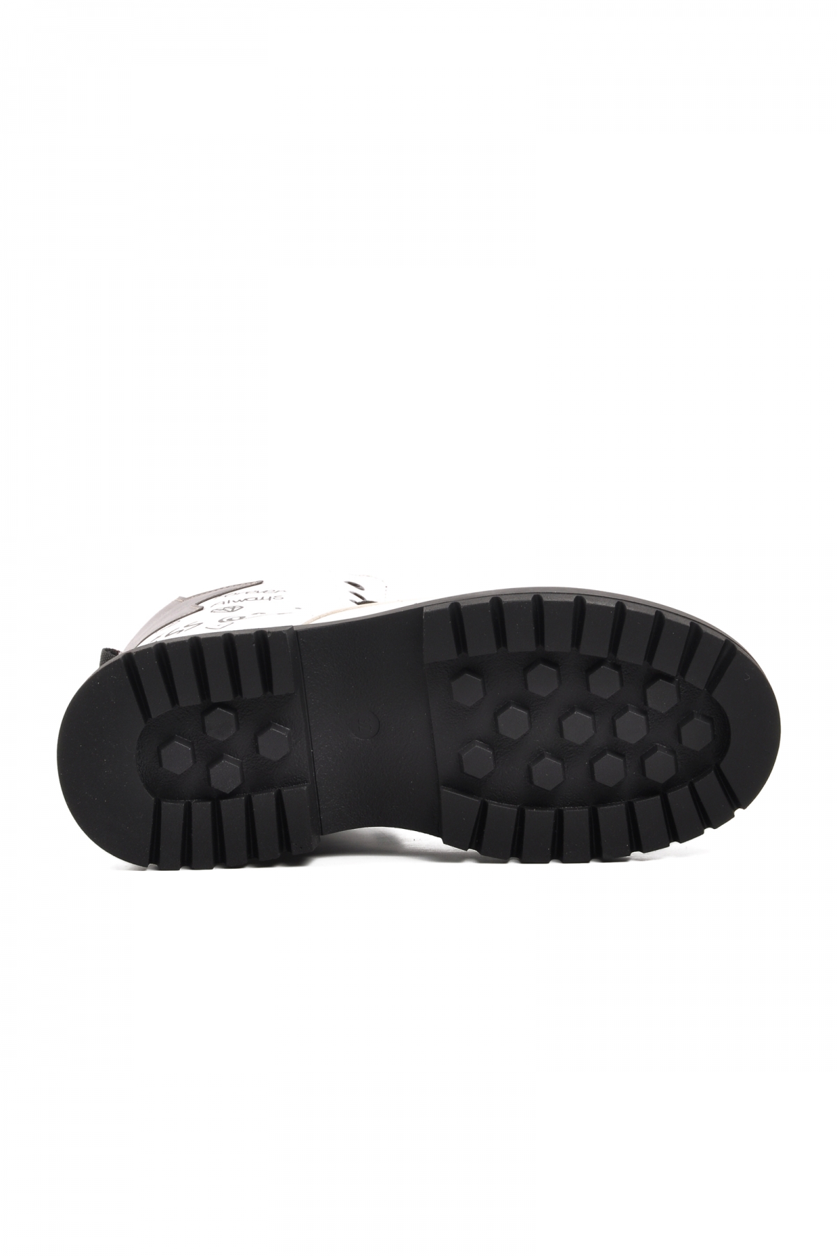 1566-F Beyaz İçi Polarlı Kız Çocuk Bot - Görsel 6