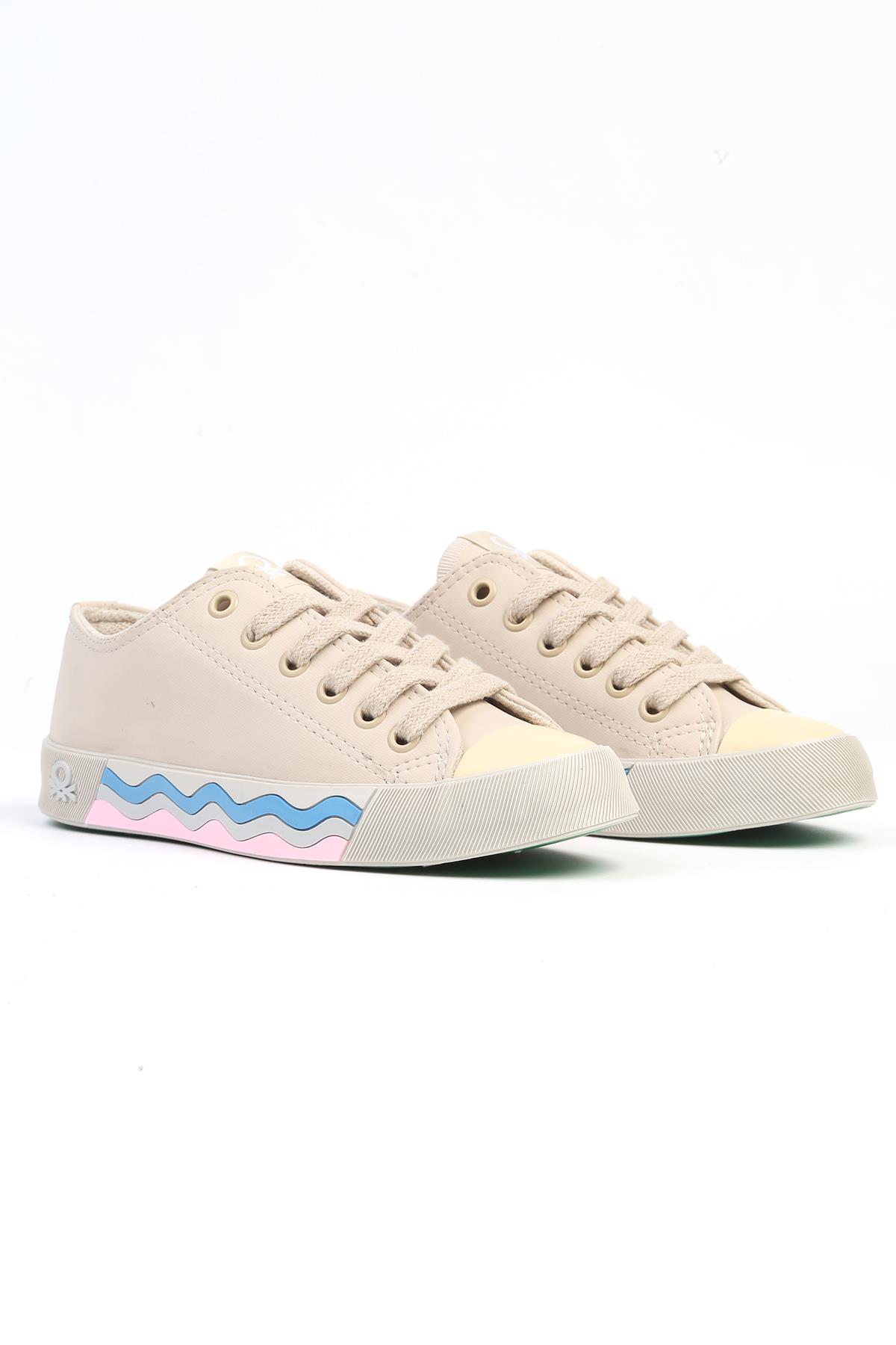 ® | BN-31048 - 3374 Bej - Kadın Spor Ayakkabı - Görsel 3