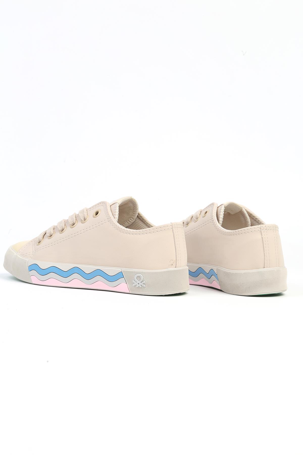 ® | BN-31048 - 3374 Bej - Kadın Spor Ayakkabı - Görsel 4