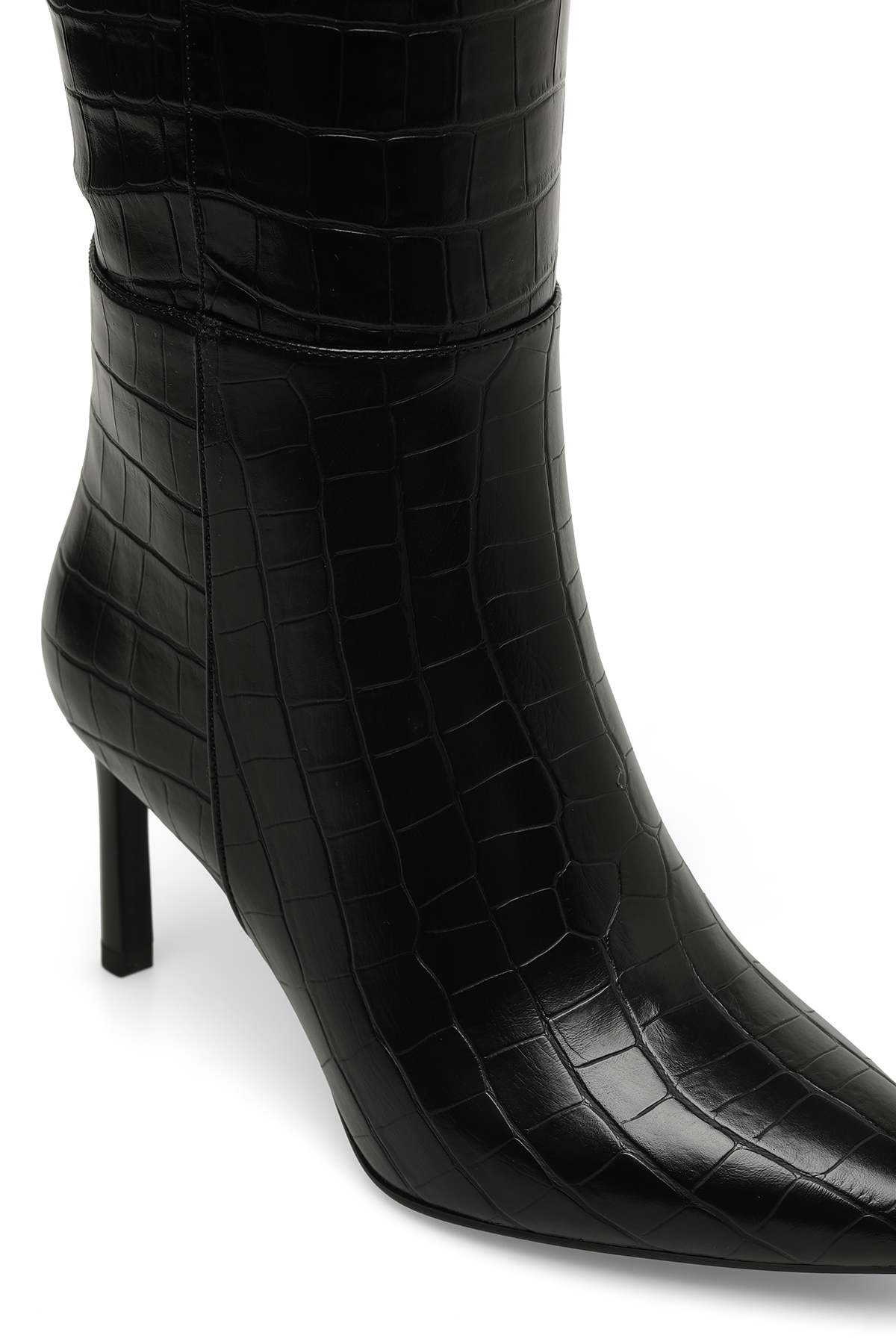 INCI ADORY 3PR Siyah Kadın Topuklu Çizme - Görsel 7