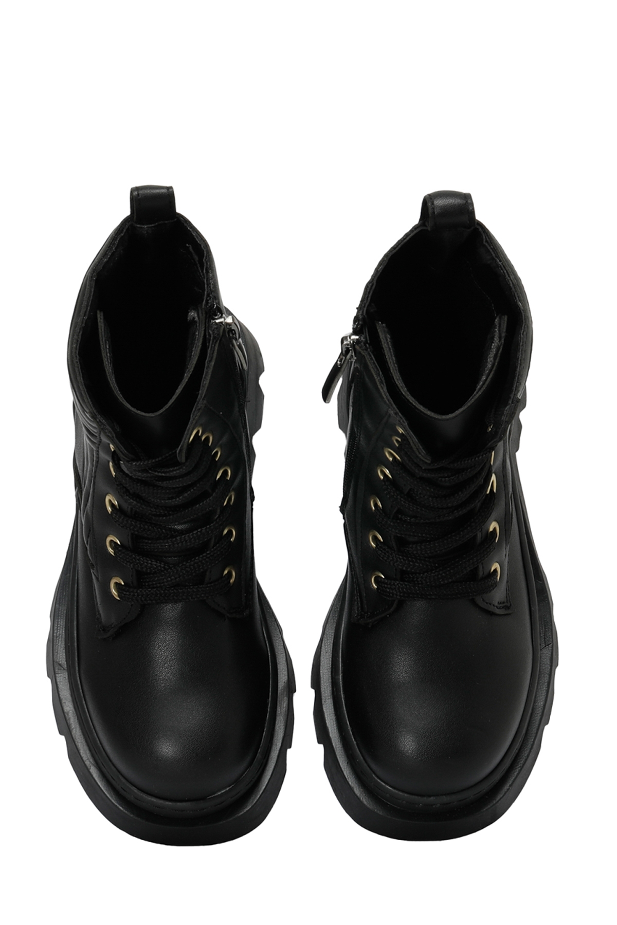 Bınono BINONO TUNK F 3PR Siyah Kız Çocuk Biker Bot - Görsel 5