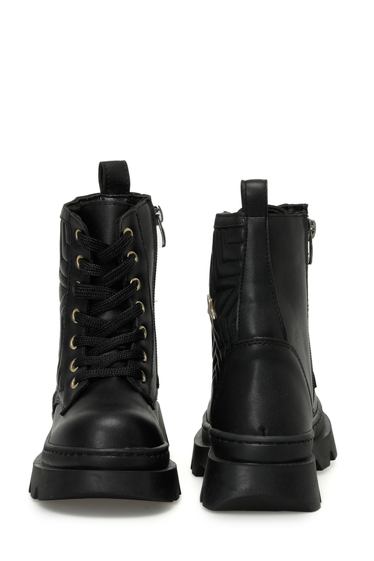 Bınono BINONO TUNK F 3PR Siyah Kız Çocuk Biker Bot - Görsel 6