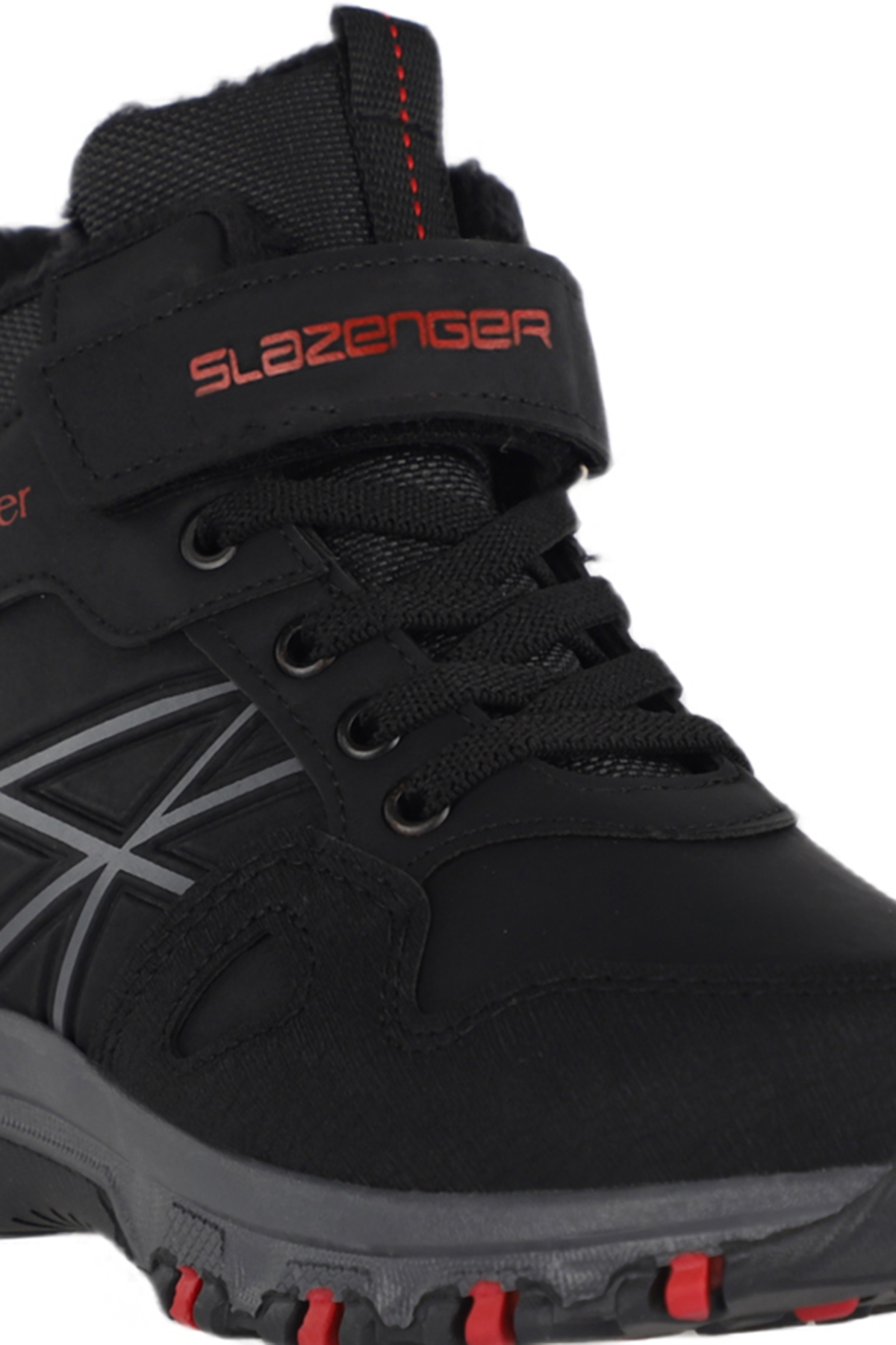 NESKE Erkek Çocuk Bot Siyah / Kırmızı - Görsel 5