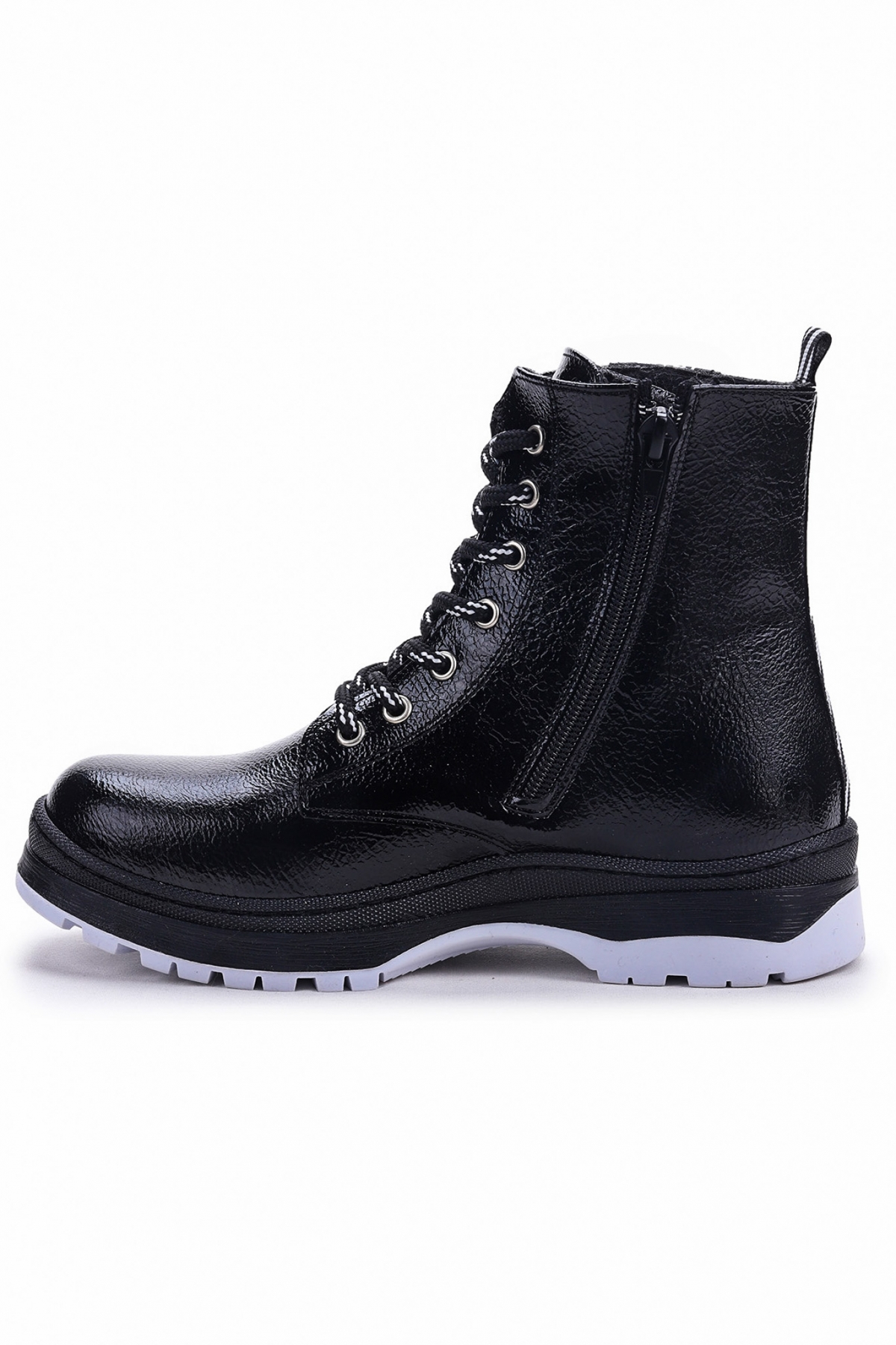 Termo Taban Kız Çocuk Bot 622 Çatlak Siyah - Görsel 6