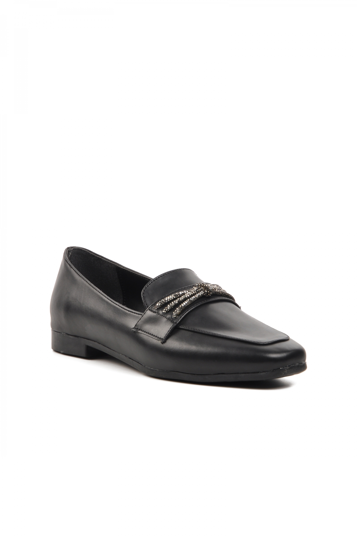 514509 Siyah Kadın Loafer Ayakkabı - Görsel 4