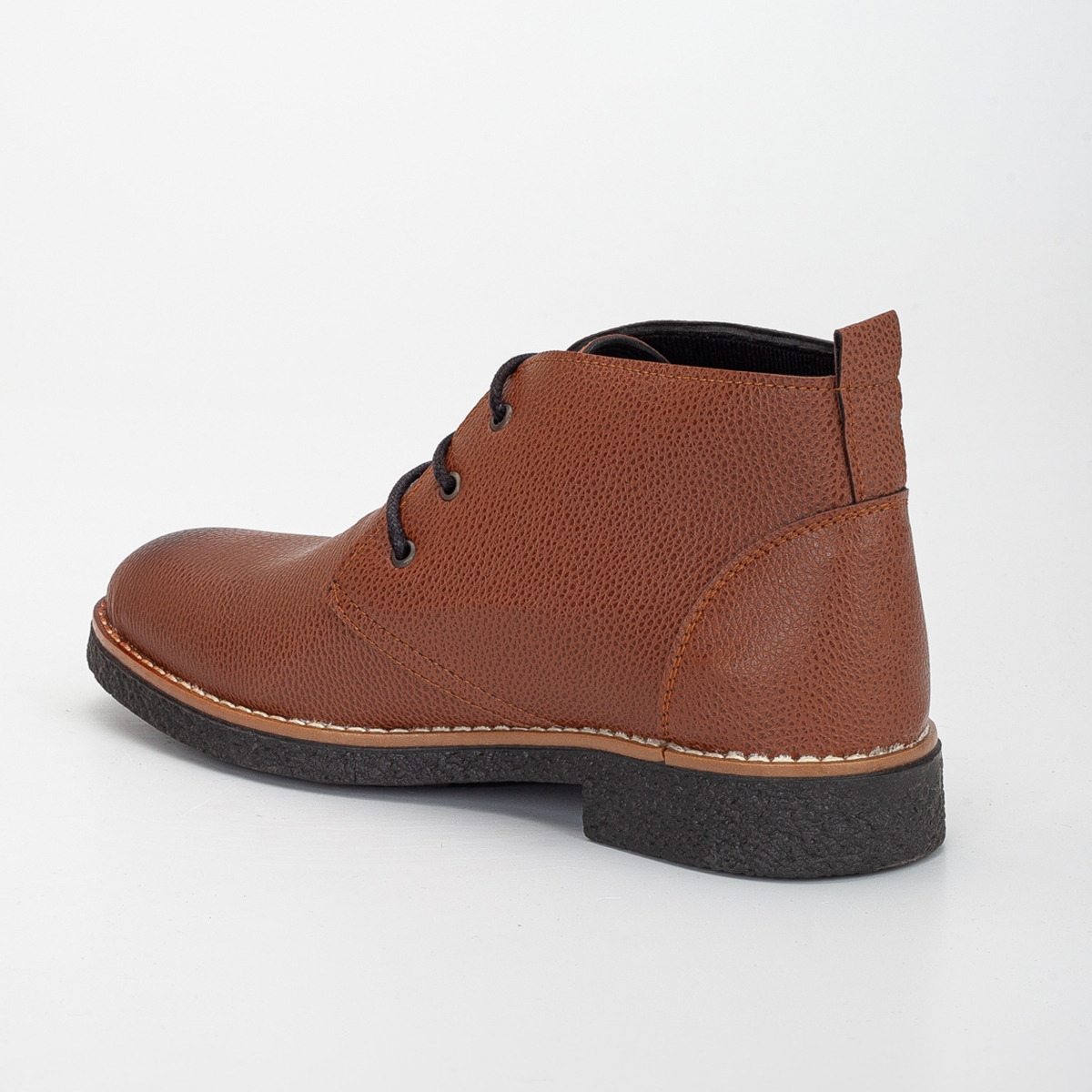 Erkek Papi Bağlı Kışlık Erkek Bot Taba - Görsel 7