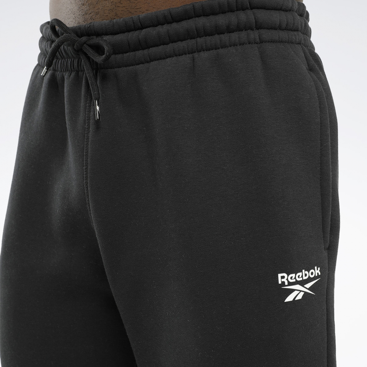 Reebok RI Left Leg Jogger Siyah Erkek Eşofman Altı
