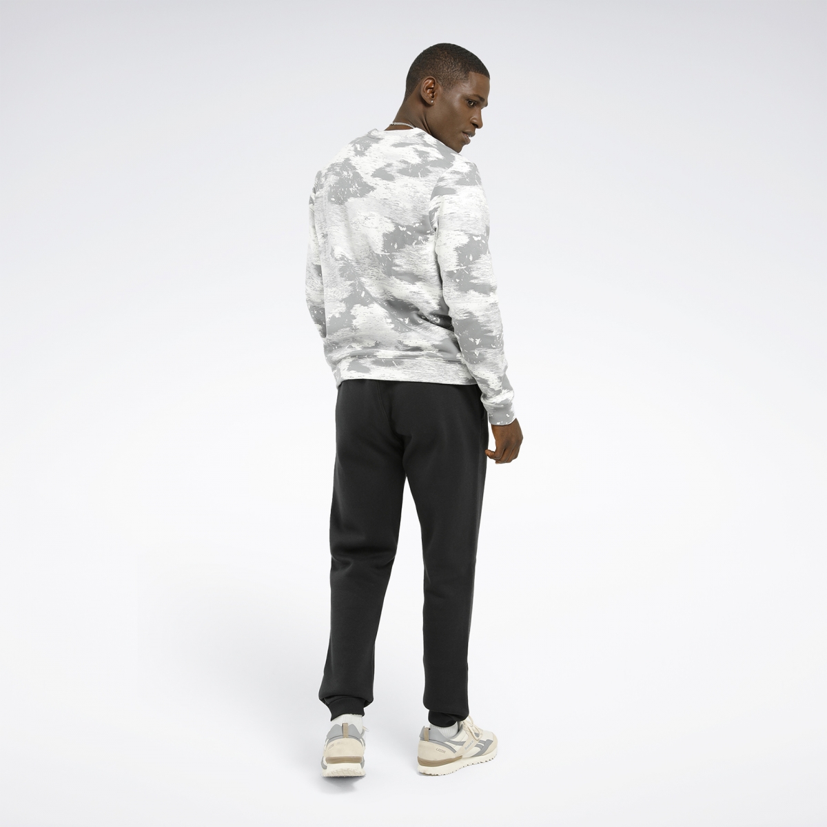 Reebok RI Left Leg Jogger Siyah Erkek Eşofman Altı