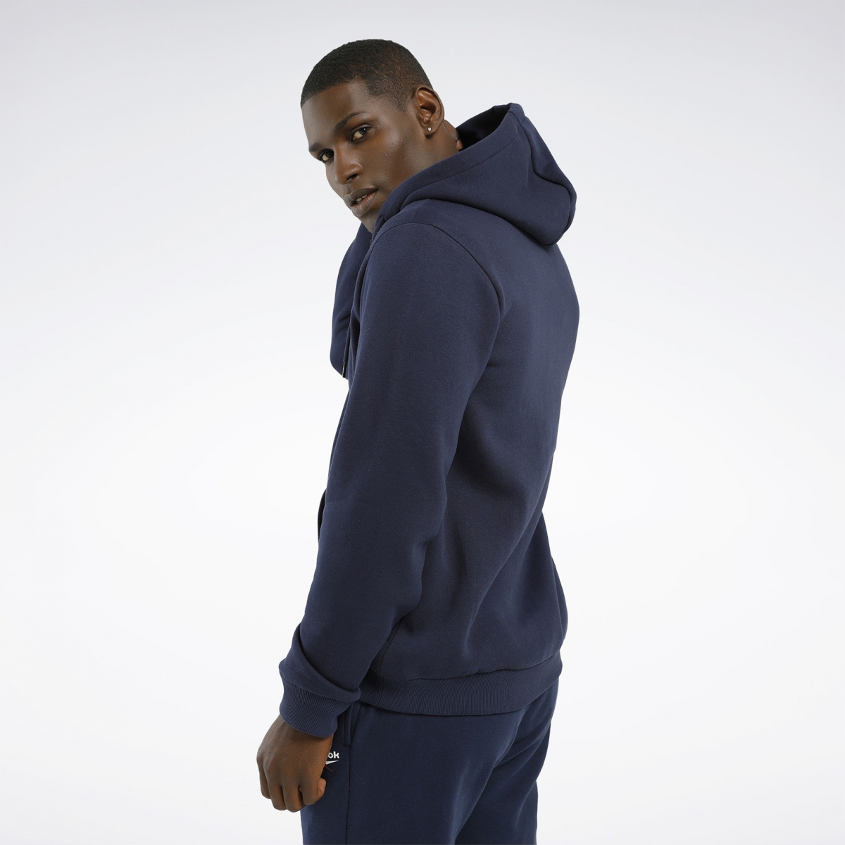 RI Left Chest Logo Lacivert Erkek Eşofman Üstü