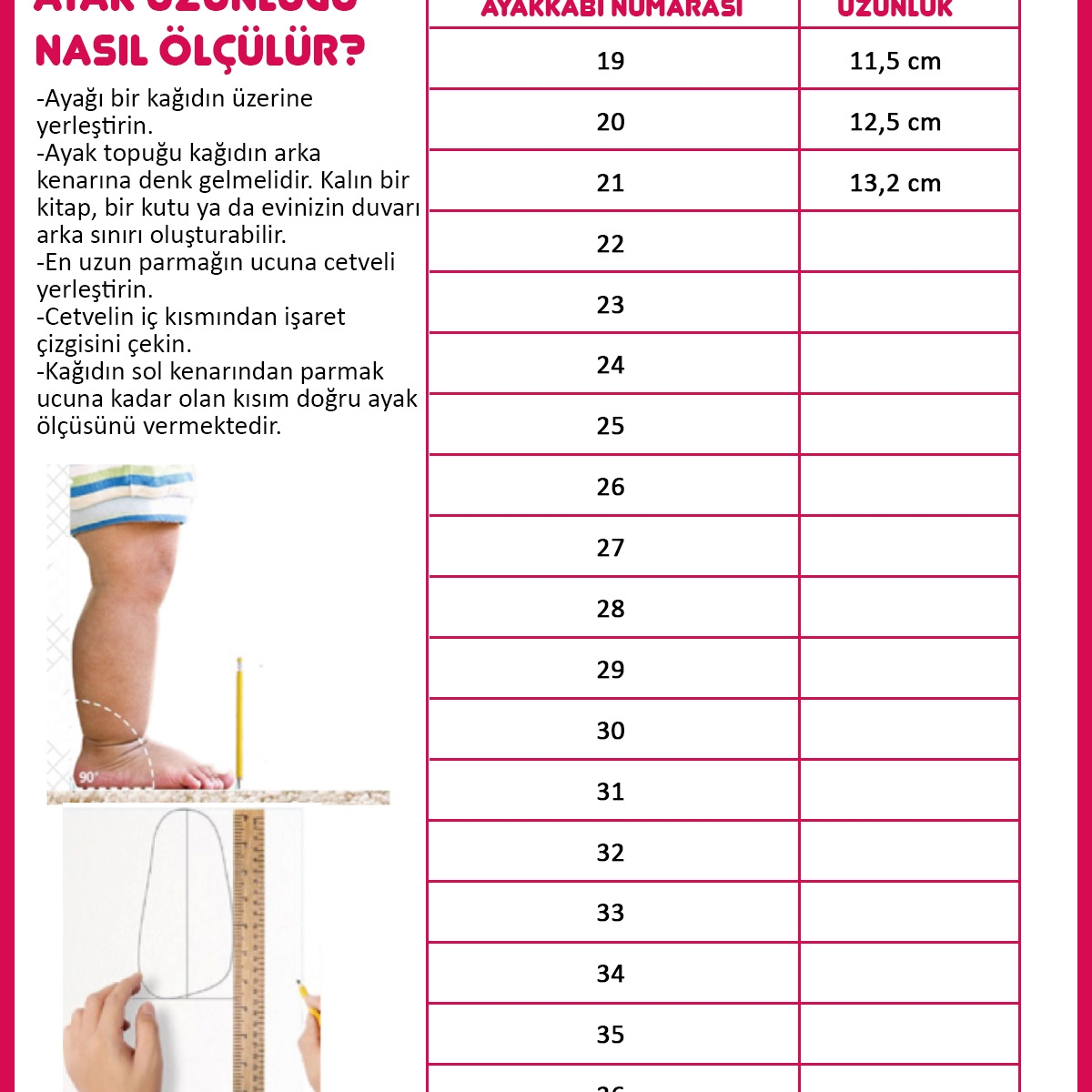 Anka Kız/Erkek Bebek İlk Adım Panduf Ayakkabı 950.E19K.224 Fuşya - Görsel 6