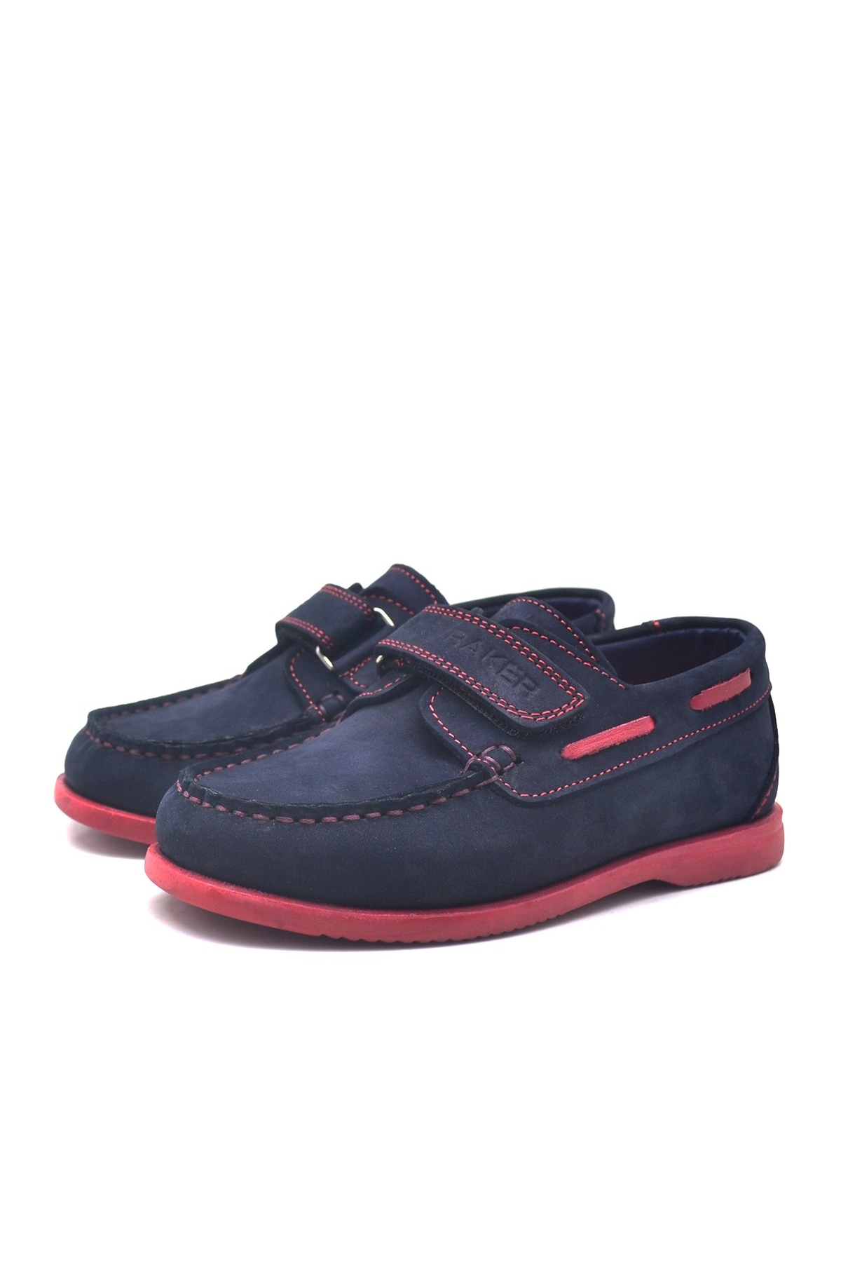 Simurg Hakiki Deri Cırtlı Spor Erkek Çocuk Ayakkabı - Görsel 4