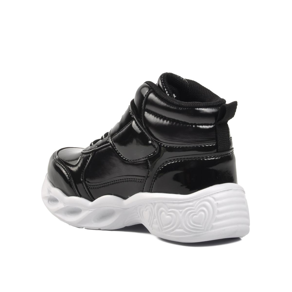 1545-P Siyah Rugan Kız Çocuk Bot - Görsel 5