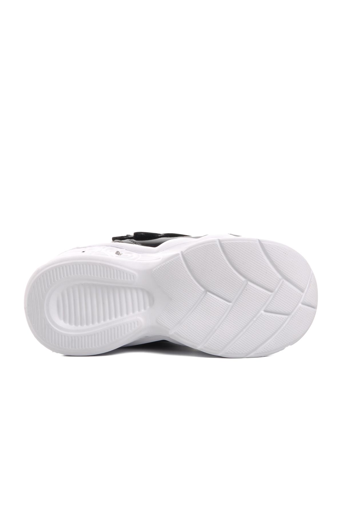 1545-P Siyah Rugan Kız Çocuk Bot - Görsel 4