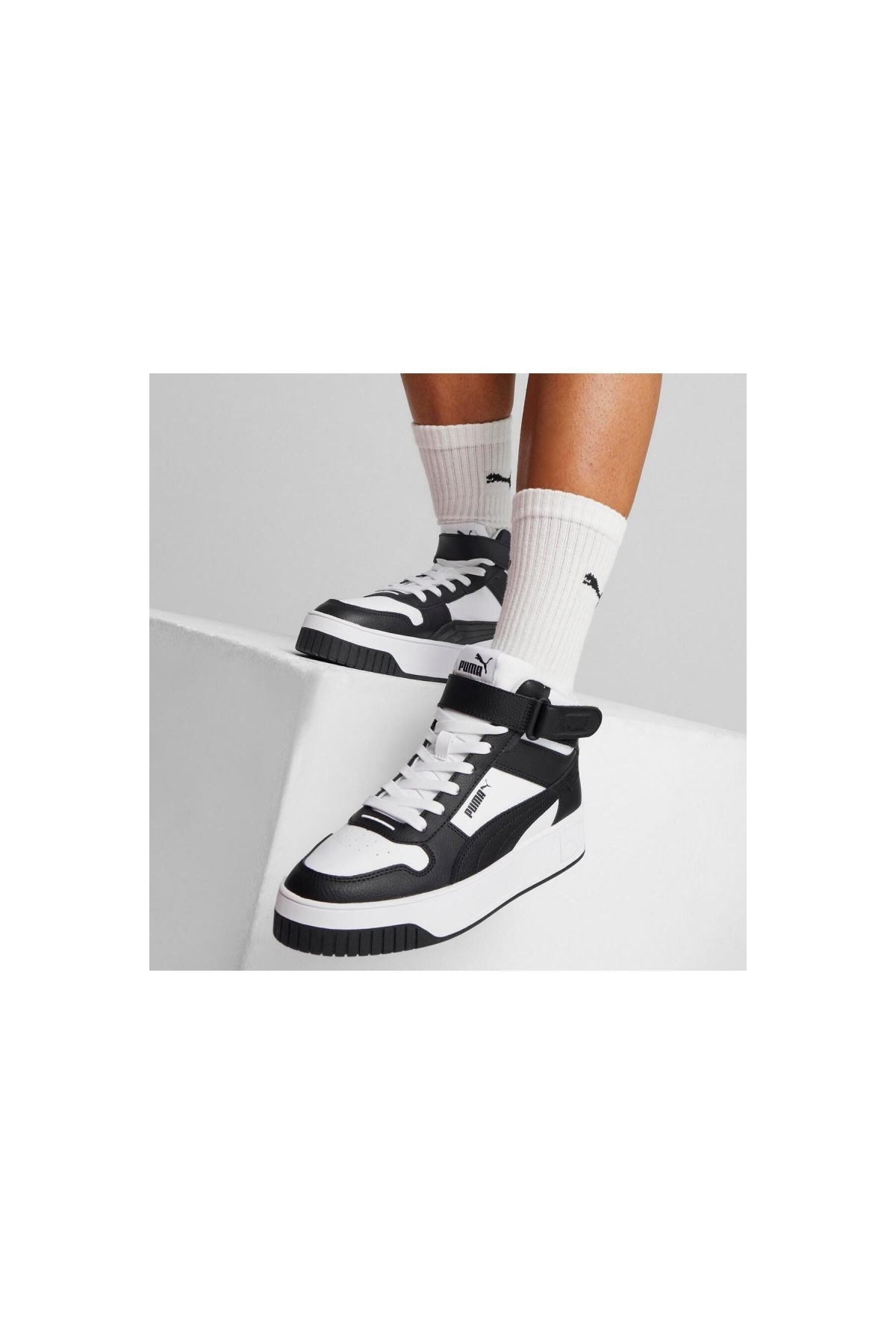 Puma Carina Street Kadın Beyaz Günlük Spor Ayakkabı (392337-03) - Görsel 8