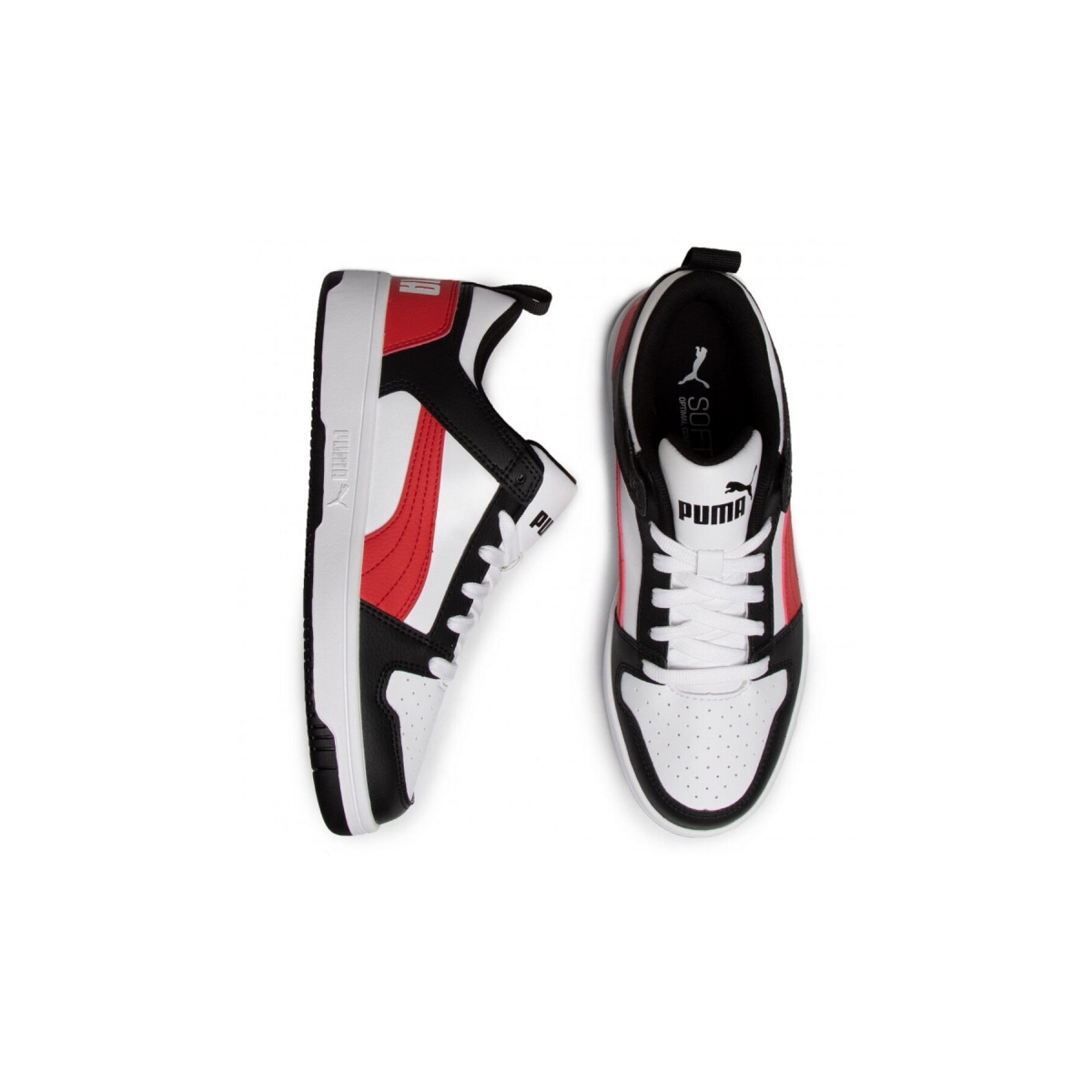 Rebound Layup Kadın Beyaz Spor Ayakkabı (370490-07) - Görsel 5